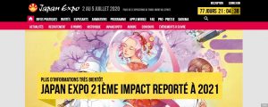 Japan Expo 2021年に延期