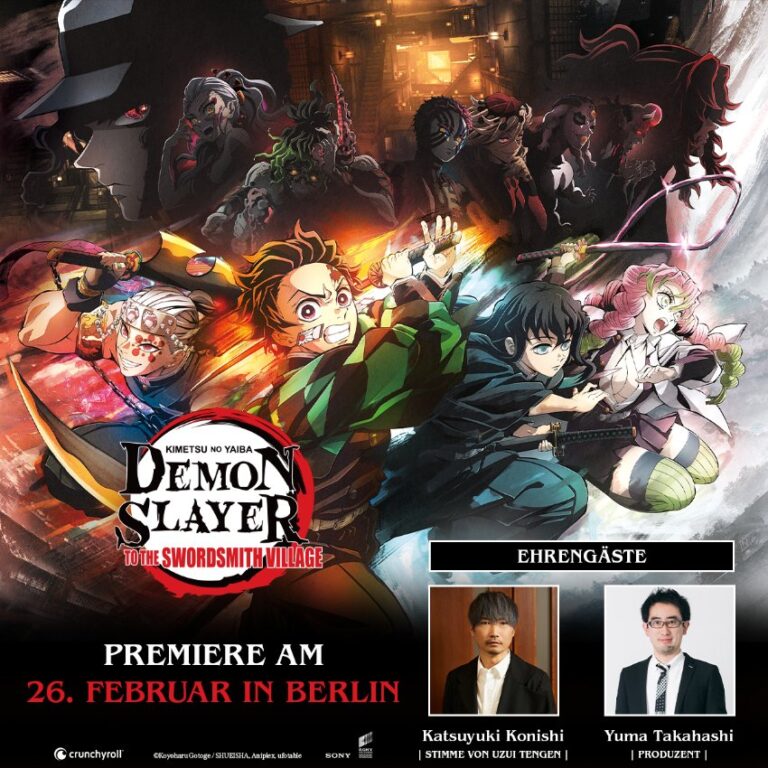 [2023/02/26] Demon Slayer: Kimetsu no Yaiba -To the Swordsmith Village- Welttournee Berliner Premiere